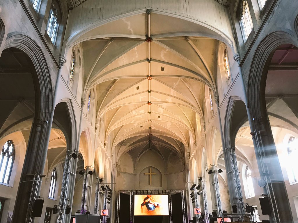 Inspiring trip to <a href="/stpeters_church/">St Peter's Brighton</a> to talk about so many brilliant projects focused on supporting vulnerable and isolated people in Brighton #BeliefInCommunities #BridgingBeliefsandBackgrounds