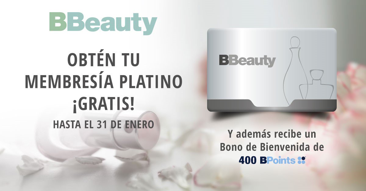 BBeautyMX's tweet photo. 😃 Regístraste completamente GRATIS y ¡comienza a acumular BPoints que puedes usar para pagar tus compras! ---> https://t.co/3Ju2ERhd4k  🔵🔵🔵 https://t.co/90Gf39zroM