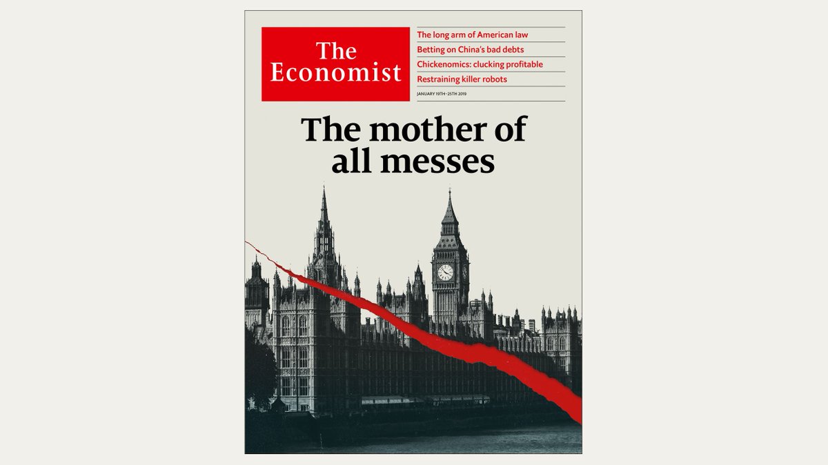 Brexit is the mother of all messes. To solve it, Britain needs more time—and a second referendum. Our cover this week econ.st/2FG3aFK