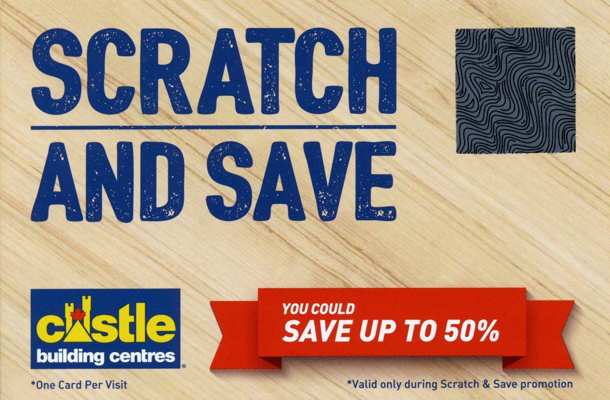BrissonCastle's tweet photo. Scratch &amp; Save - Sale on until January 31st. In stock regular priced items only.  Cash, interact, Visa, MasterCard or Gift Card purchases only! #BrissonCastle  #Scratch #Save https://t.co/kgUy1x2kHg