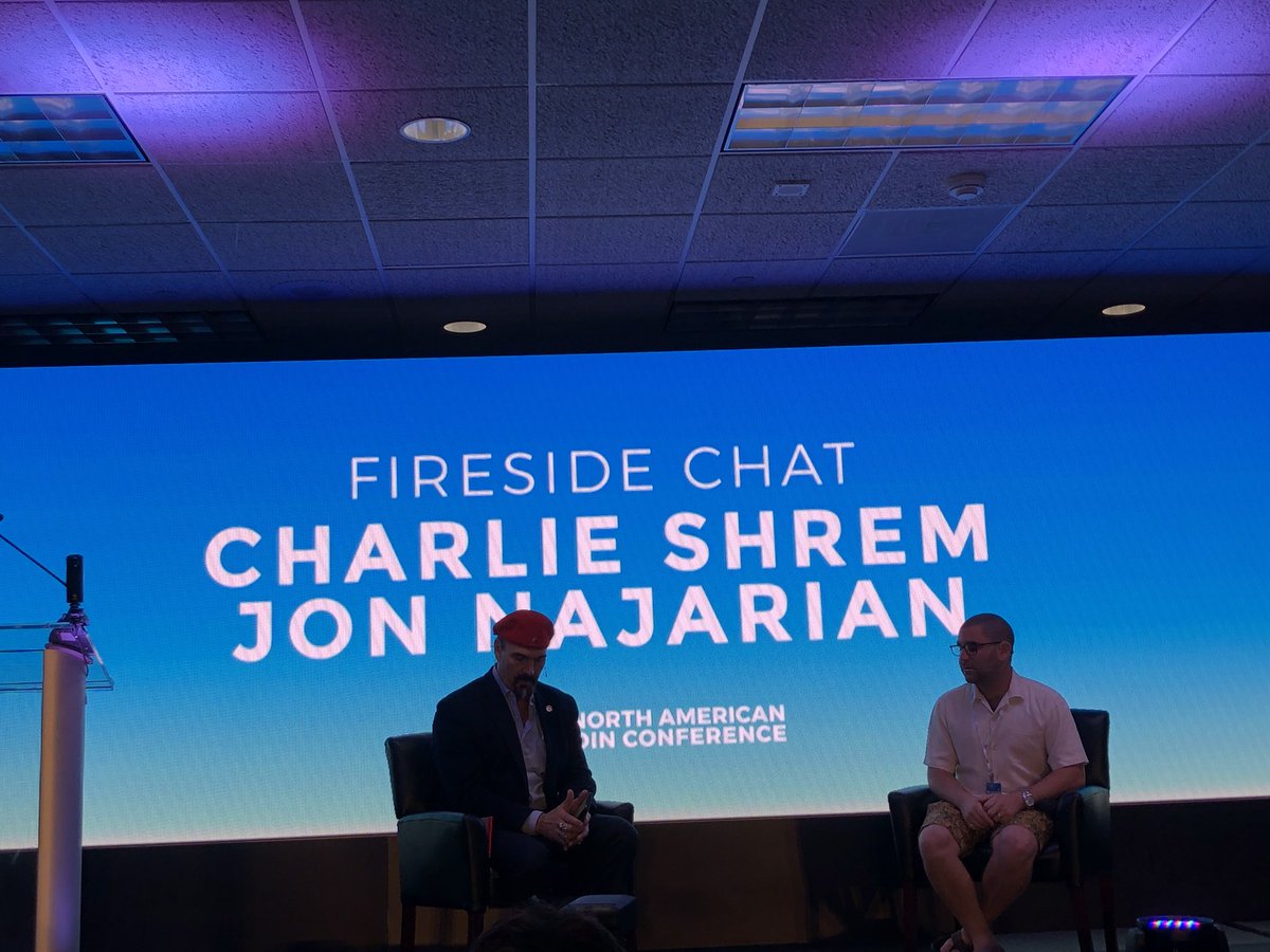 FiniviFA's tweet image. Moe Levin kicks off the North American Bitcoin Conference in Miami along with David Chaum, Brock Pierce, Charlie Shrem and John Najarian from CNBC. #BTCMiami