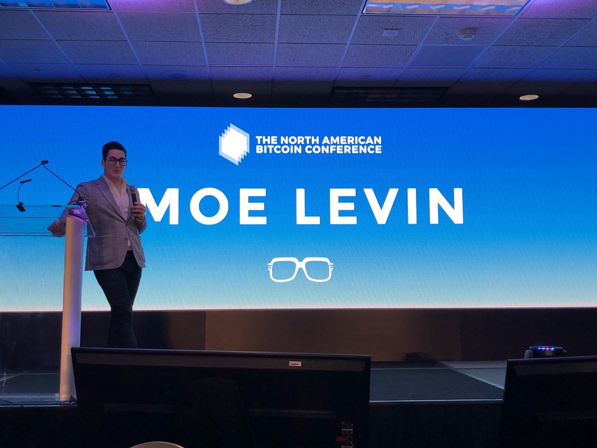 FiniviFA's tweet image. Moe Levin kicks off the North American Bitcoin Conference in Miami along with David Chaum, Brock Pierce, Charlie Shrem and John Najarian from CNBC. #BTCMiami