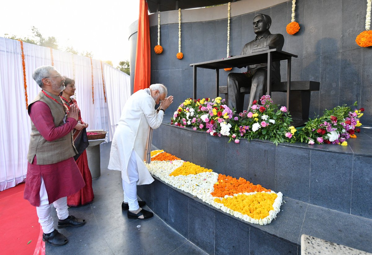 Image result for Narendra Modi Ji vikram sarabhai