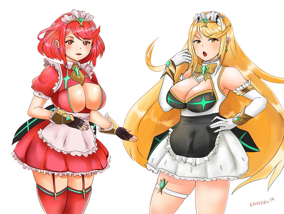 the_snidzel's tweet photo. Xenomaid Chronicles 2

#anime
#illustration
#ゼノブレイド2
#ホムラ
#ヒカリ
#XenobladeChronicles2 
#nintendo https://t.co/eyxXQEfXC8