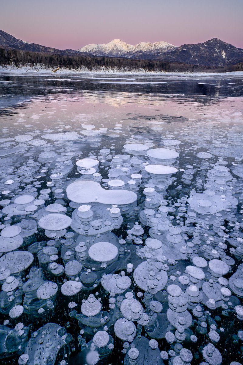 Hiroshi Tanita 谷田洋史 風景写真家 Ice Bubbles Study 1 ヴィーナスベルトと アイスバブル 糠平湖 アイスバブル T Co Pgvcm8zj5b Twitter