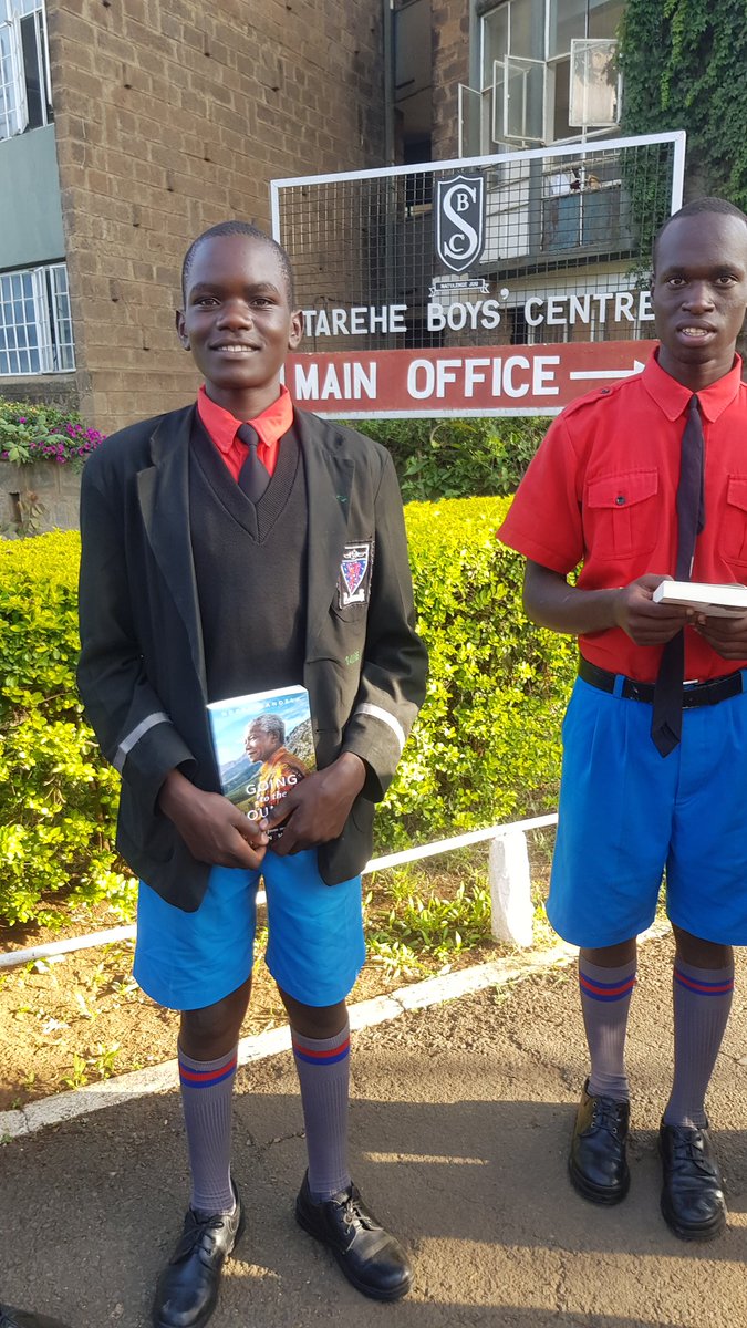 twarria's tweet photo. Great day at Starehe Boys Centre and School. #GoingtotheMountain #MandelaLifeLessons #Mandela100 @NdabaMandela @Africarisingorg @ALIEastAfrica #NatulengeJuu @GrahamIngokho https://t.co/414D5AJlvl