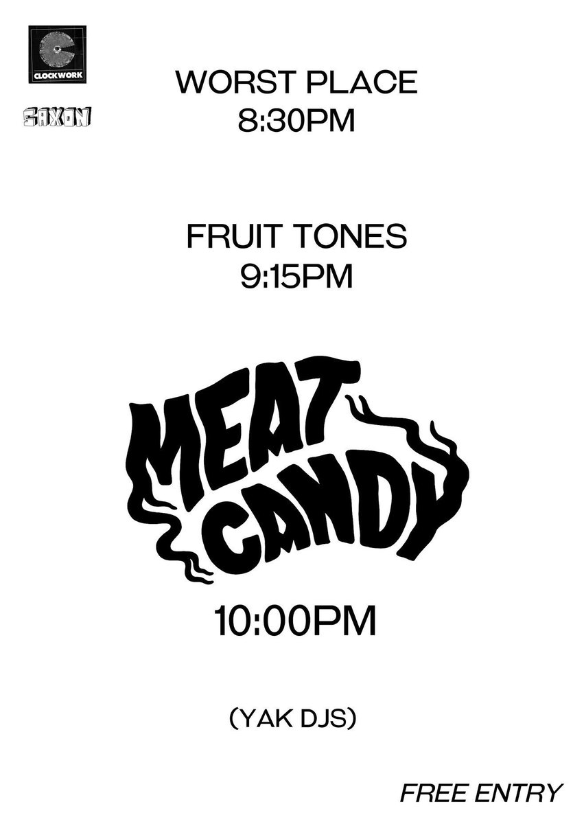 TONIGHT! First show of 2k19 and it’ll be a banger. Free entry at <a href="/VICTORIADALSTON/">The Victoria Dalston</a>