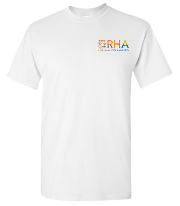 LSURHA's tweet image. Check out the AWESOME shirt RHA will be giving out at COLORAMA, Jan 29th from 2:00 PM - 4:00 PM at Tower Drive between Coates Hall and the Student Union. #lsurha #colorama #mylsuhome