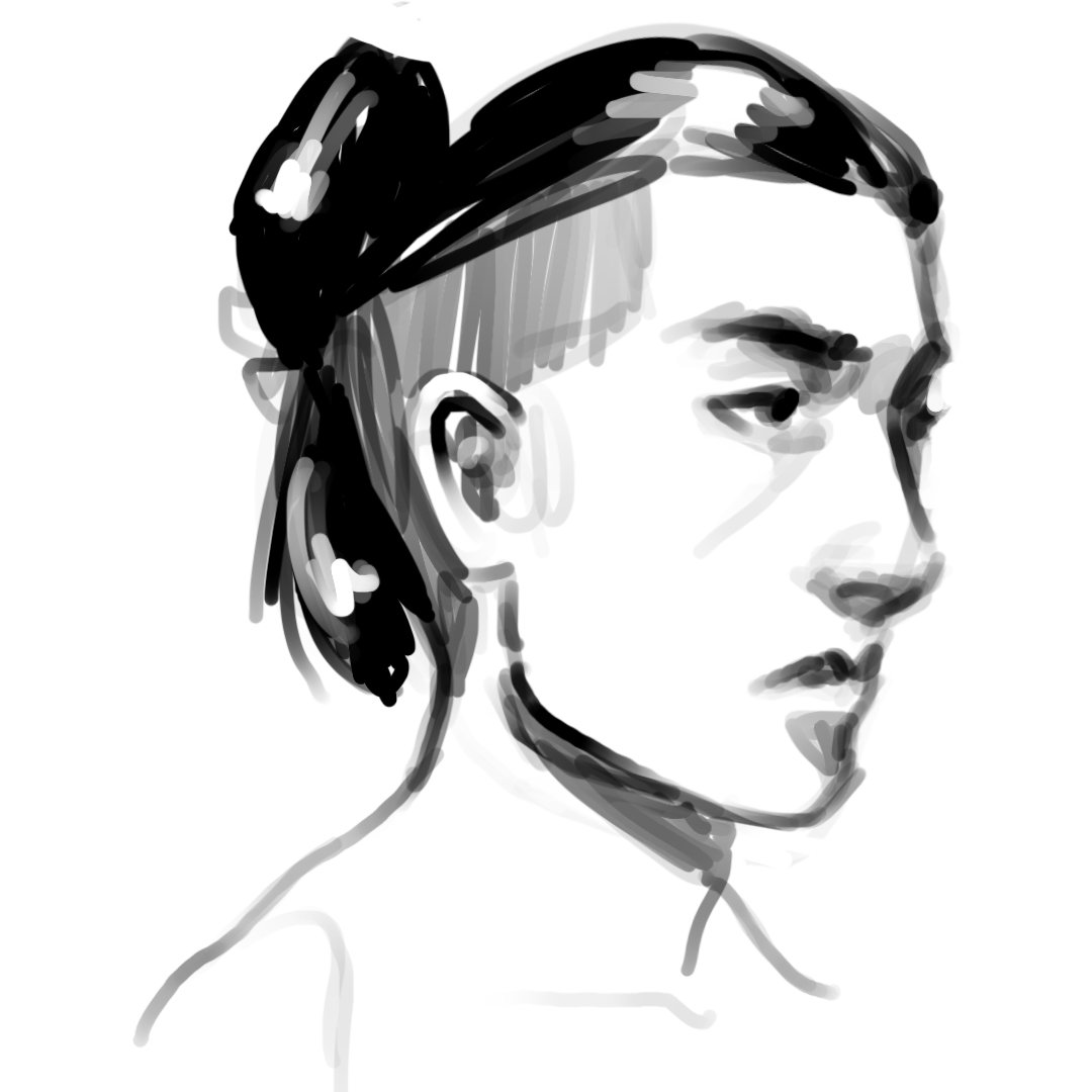 Day 2 of #100headschallenge [part 3] 
#myart #digitalart #portrait 