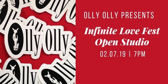 ollyollyart's tweet photo. ❤️⚡️💋🐰💋⚡️❤️ Come get all loved up and creative at Olly Olly's Infinite Love Fest, February 7, 7-10pm! https://t.co/U1xUXJmDPt