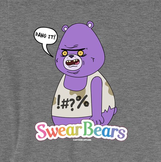 New at CartoonApparel.com "Swear Bears" #TShirt.

Get 15% off your first order with code: TWFAN

#CareBears #Parody #Shirt