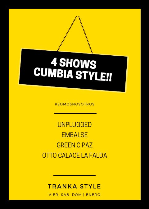 Finde con style !!! 4 fechitas hermosas !! #tranka #style