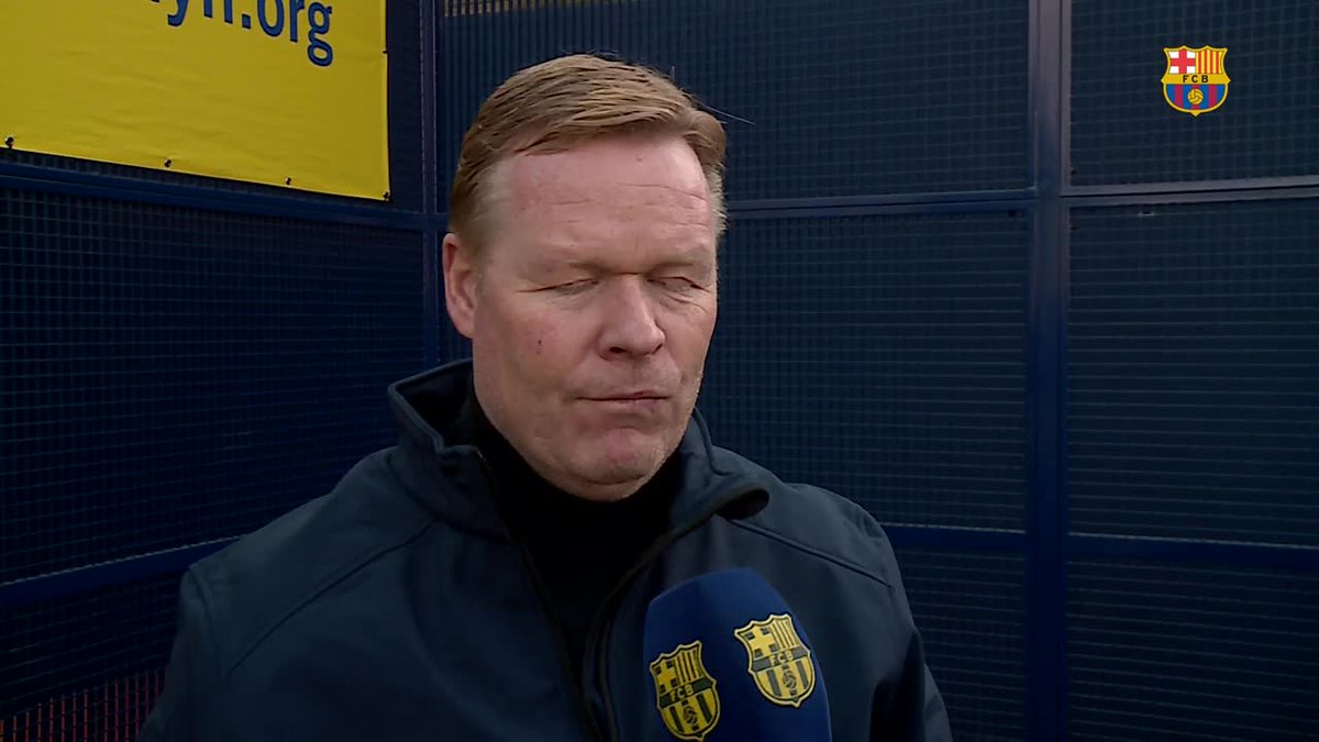 🗣 @RonaldKoeman: "Barça is the big favourite to win @LaLiga and one of the candidates for the @ChampionsLeague
Watch the full video! #FCBLegends
🔵🔴 #ForçaBarça