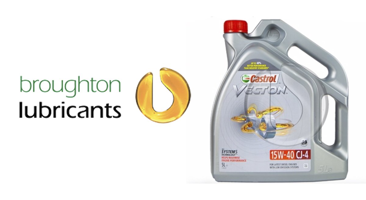 BroughtonOils's tweet photo. Did you know that the Castrol Vecton 15W-40 CJ-4 has been designed for the latest US and European diesel engines? Not only that, but it’s suitable for extended drain intervals in both on-road and off-road applications https://t.co/J2rHpZJc5K

#Vecton #Fleet #LongDrain #Oil #KPRS https://t.co/riBY1mFH7i