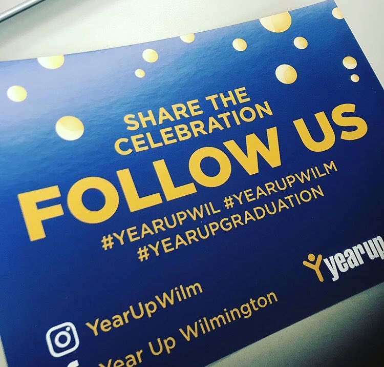 YearUpWILM's tweet photo. Tonight’s the night! Come out to celebrate our Cohort 3 graduation! The event will feature our students, alumni, and keynote from Dr. LaVerne Harmon; we can’t wait!!! #yearup #yearupwilmington #yearwilm #yearupgraduation https://t.co/fWmGWVg1rV