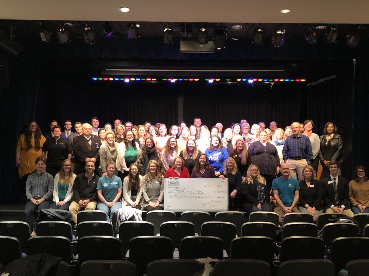 BGCFKY's tweet photo. Congratulations to all the hardworking nonprofits in the 2018 GoodGiving Challenge! Thank you to all of the donors and businesses who helped us give 1.5 million in checks away today! #DoGood #goodgivingchallenge #smileypetepublishing https://t.co/KnBOqdUMbY