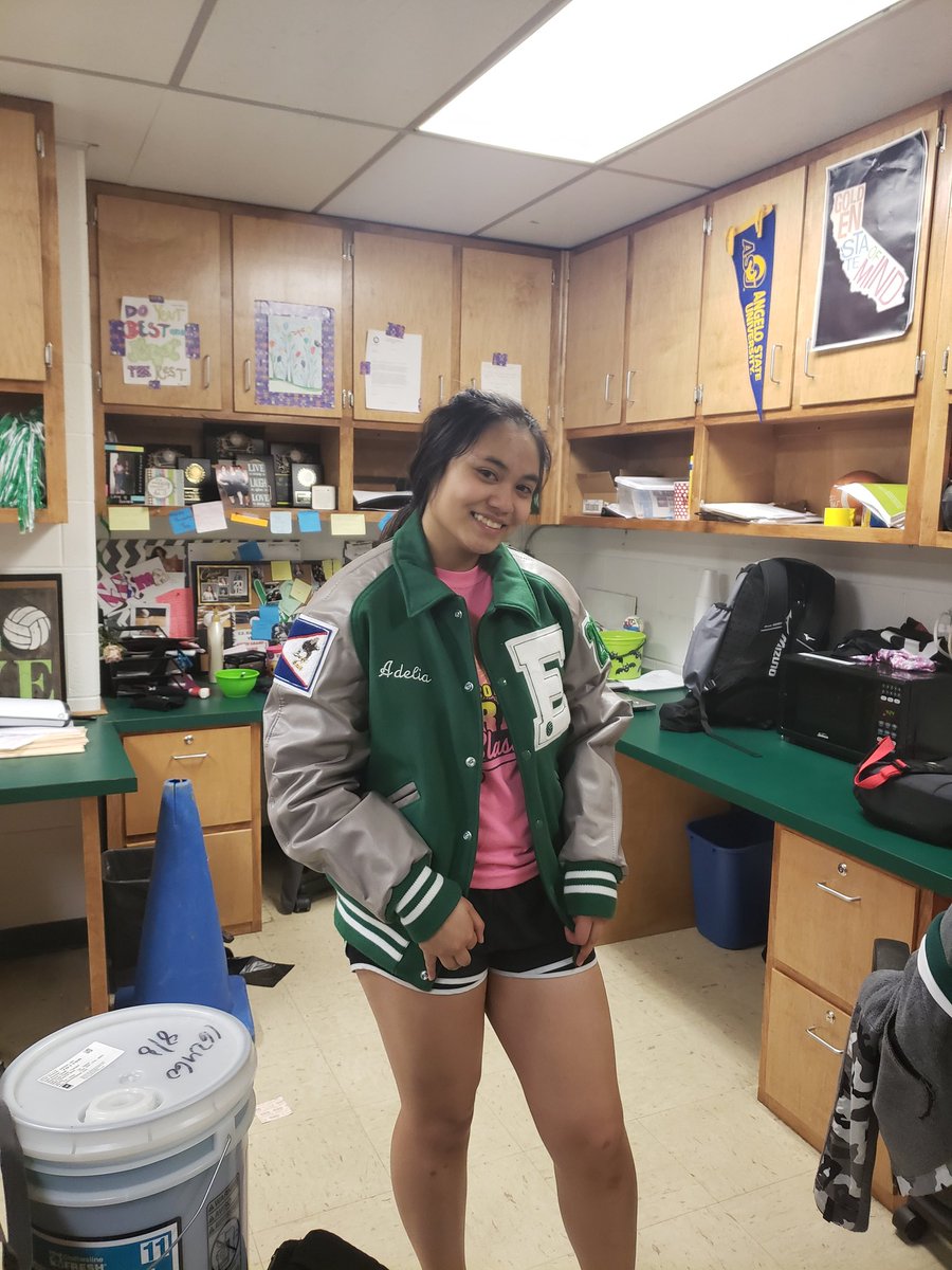 volleyball varsity jacket