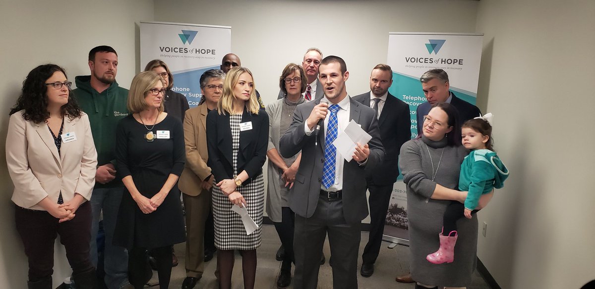 MarioAndersonTV's tweet photo. #NEW | Just wrapped up shooting the grand opening/ribbon cutting ceremony for non-profit group, @VoicesOfHopeLex.
Its based in downtown #LexKY, is peer-operated &amp; offers many services to "help people in recovery stay in recovery.”
You'll see this story TODAY on @SpectrumNews1KY. https://t.co/1IBhOY9rkn