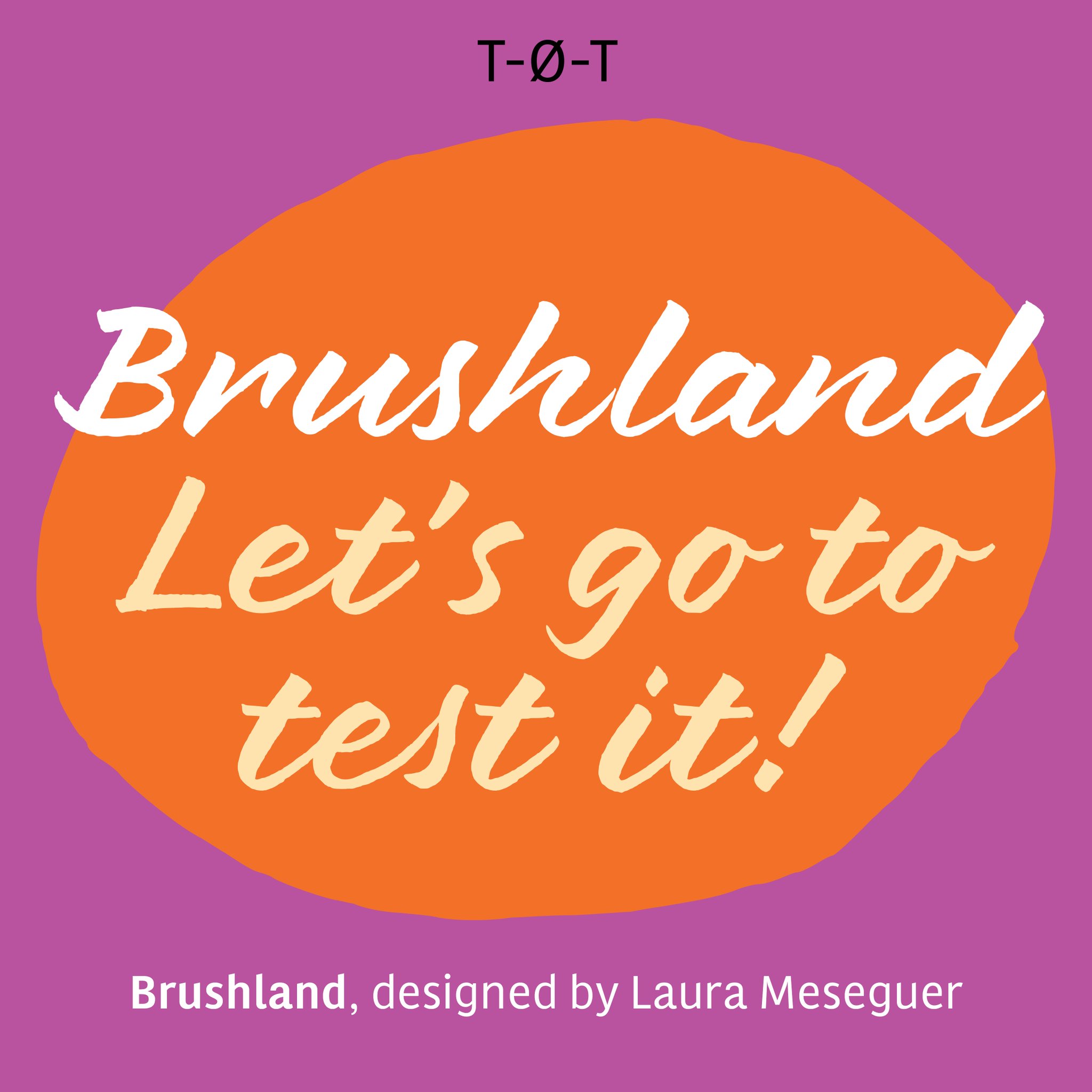 Type O Tones Brushland Is Our New Script Typeface Born As A Custom Project To Achieve A Natural Feeling Four Different Glyphs Were Drawn For The Same Character And Then Were Programmed
