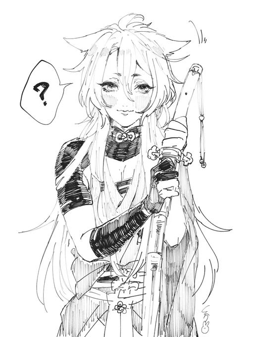 めっちゃいいペン見つけた喜びで描いた少年狐丸ですかわいい? 