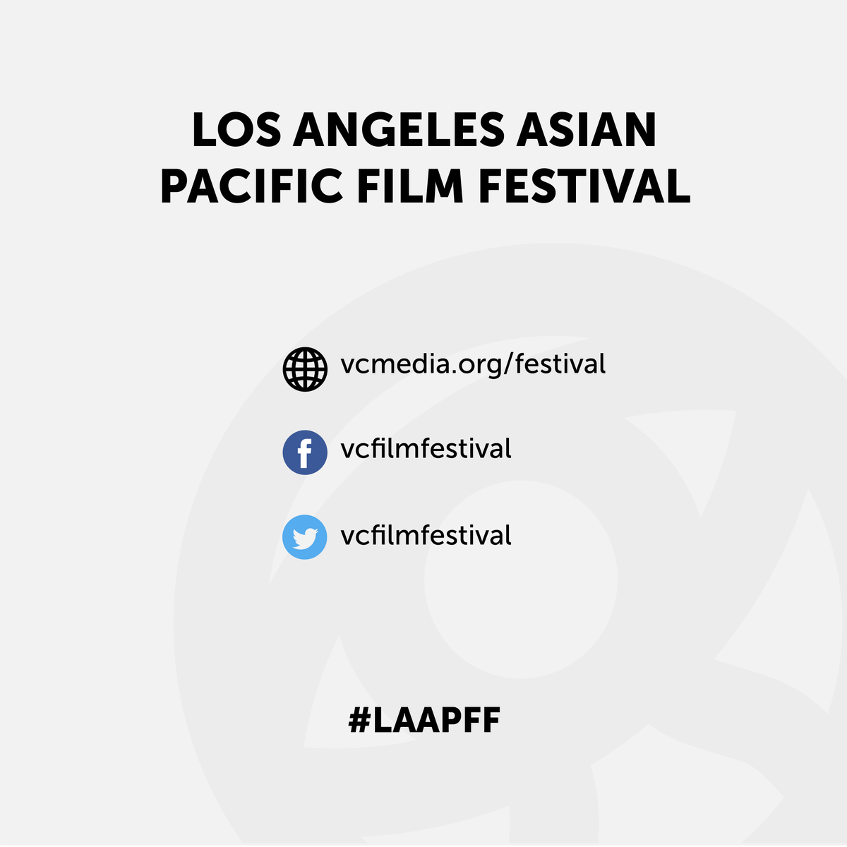 VCFilmFestival's tweet image. UPDATE YOUR BOOKMARKS! Our website and social media handles have changed! Here's where you can follow @vcmediaorg  and @vcfilmfestival​. #VCMedia #LAAPFF
