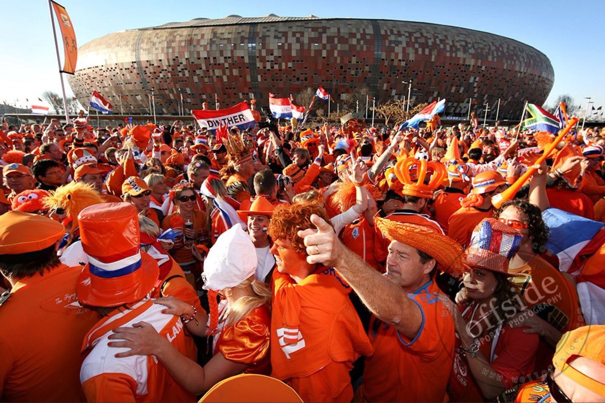 #OnsOranjs... In Johannesburg op 11 juli 2010...
(Foto @simonstacpoole) 
#Oranje #WK2010 #Dinther