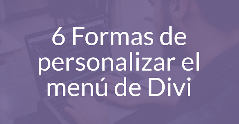 DiviBlog_ESP's tweet photo. 6 Formas de personalizar el menú principal del tema #Divi con CSS y crear #webs profesionales, tanto en versión móvil 📲 como escritorio💻
🌀https://t.co/Fg2ZbIF62F🌀 Gracias a @maxcf
#Divilover #WordPress #Themes #Webdesign #MarketingDigital https://t.co/8hI4xNK45S