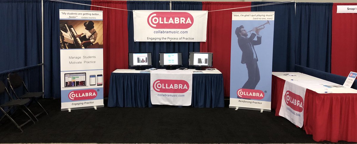 Come see us at OkMEA this week!  #okmea <a href="/OkMEA_Org/">OkMEA</a> #MusicEducation #practiceplatform #engagingpractice