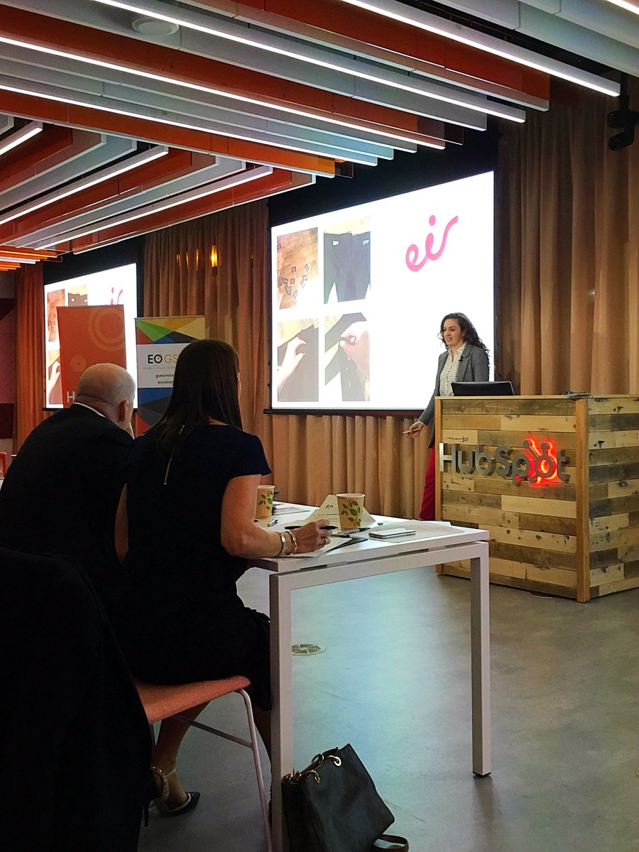 Exciting and innovative business presentations today from the 5 finalists at the Irish GSEA finals in HubSpot! 

#startups #businessdeveloment #eoireland #gsea2019