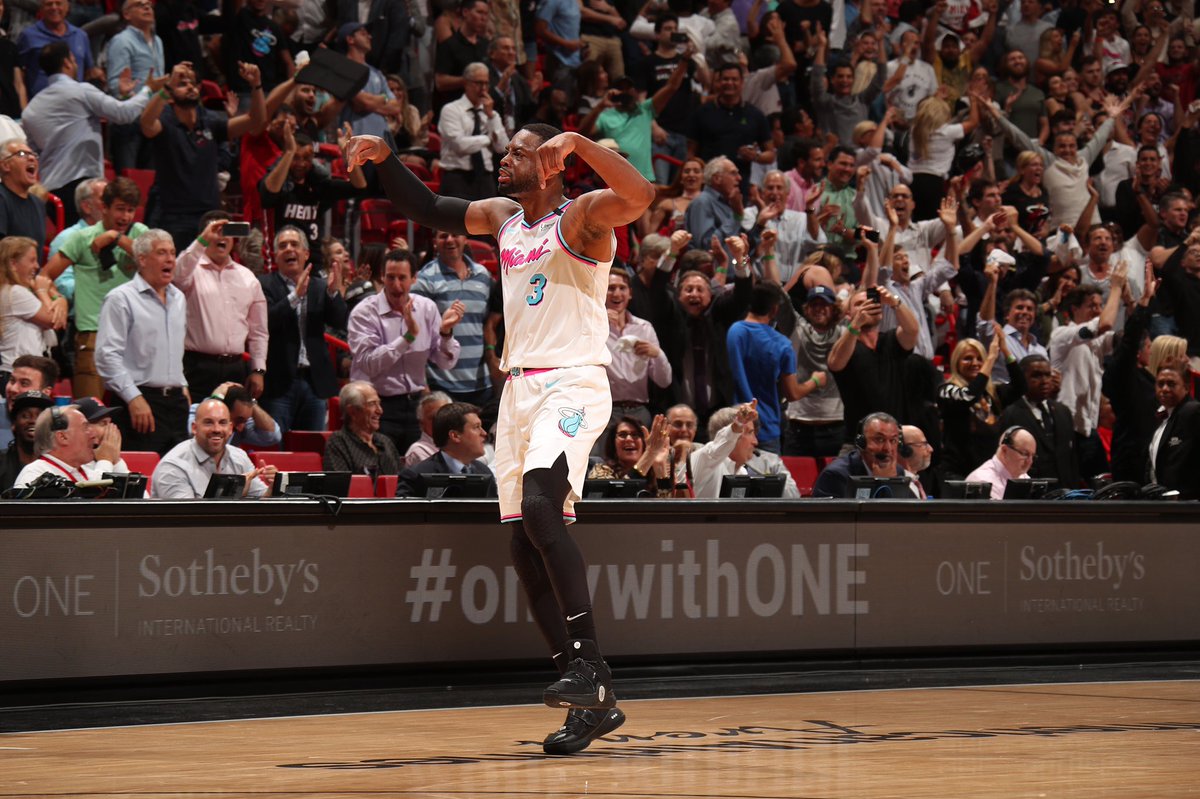 NBATV's tweet image. Happy Birthday, @DwyaneWade 🎂
3x NBA Champion 🏆
Finals MVP 
12x All Star ⭐️
All Star MVP 
8x All NBA 
#OneLastDance