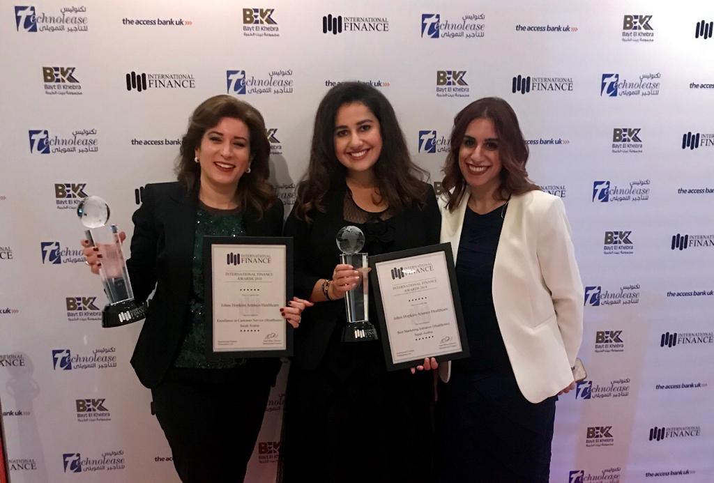 salamjishi's tweet photo. Very proud that our work at #JHAH received Best Marketing Initiative at the 6th Annual International Finance Magazine Awards 2018 in Dubai and congratulations to JHAH colleagues winning ‘Excellence in Customer Service’ #IFM2018 https://t.co/kwL4GS3xR9