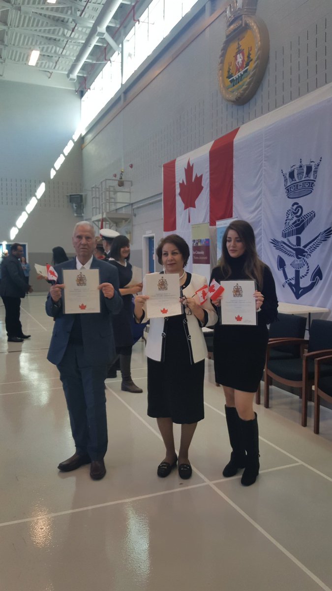 KrayRobichaud's tweet photo. @CitImmCanada @RCN_MRC @hmcs_bru welcome 94 "new" Canadians from 36 different countries to Canada!🇨🇦#MyCitizenship #RCNavy #HMCSBrunswicker https://t.co/A8P4T3IQzG