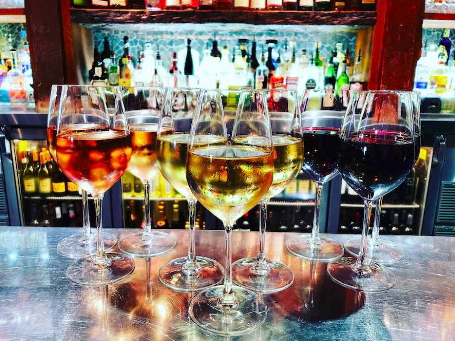 Cheers to 1/2-price wine + bar bites, 4-6pm, every Monday - Friday! #HappyHour #WineTime