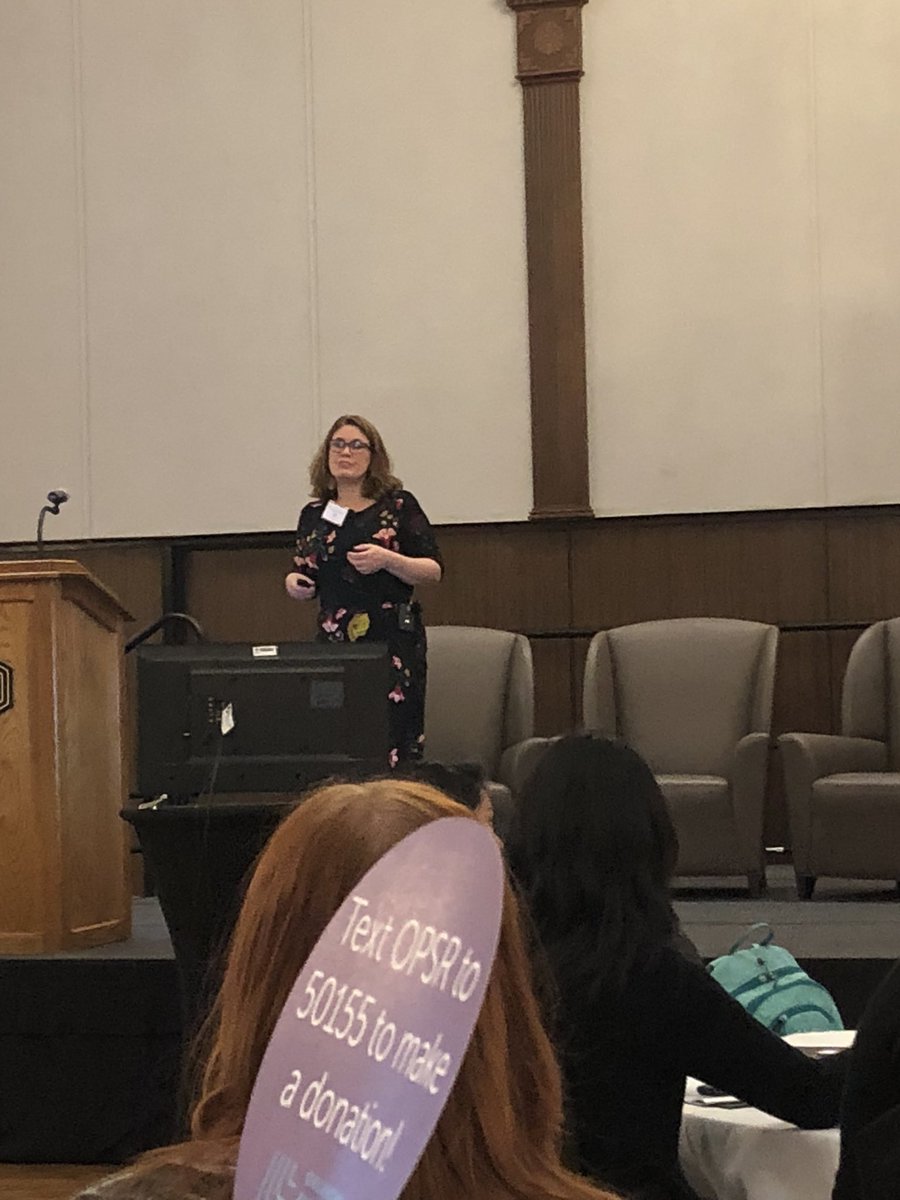 ECEIOUTulsa's tweet photo. Dr. Alicia Salvatore presenting on Engaging with Hispanic Communities to Promote Strong Families and Healthy Children. #OPSRSymposium https://t.co/2LsIY0Fcpv