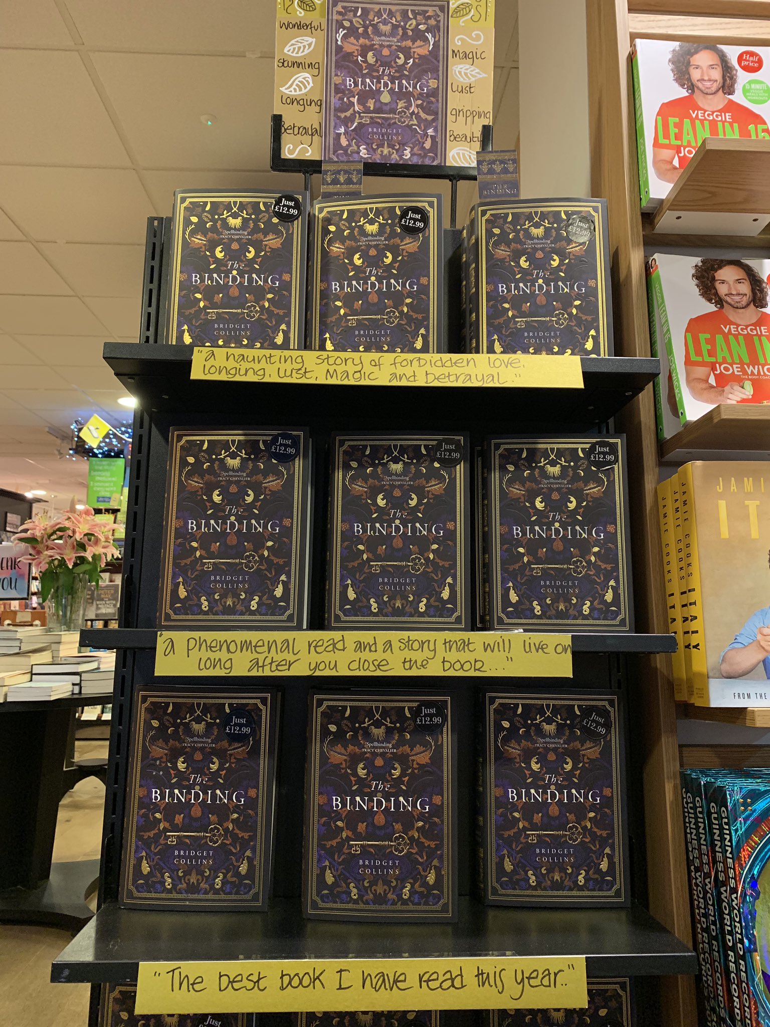 Waterstones Truro On Twitter Drop Into Store This Weekend And One Of Our Booksellers Will Almost Certainly Point You Towards Bridget Collins Marvellous Thebinding A Wonderful Novel Beautifully Told Through Life Affirming