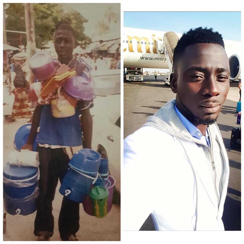 En 2009 Khalil Ibrahima Cissé était marchand ambulant au Sénégal.En 2019 il vend des voitures dans son pays qu’il achète lors de ses multiples voyages en Argentine, Brésil ou en Corée du Sud. Comme quoi rien n’est impossible à celui qui en veut ardemment pour son avenir 💪🏿