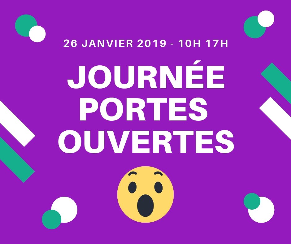 [JOURNÉE PORTES OUVERTES] 
Samedi 26 janvier, journée Portes ouvertes à l'École du Cercle digital. 
Toutes les infos : ecole.le-cercle-digital.fr/actualites/201…
#JPO #school #etudiant #communication #design #Tours #Audiovisuel #journalisme