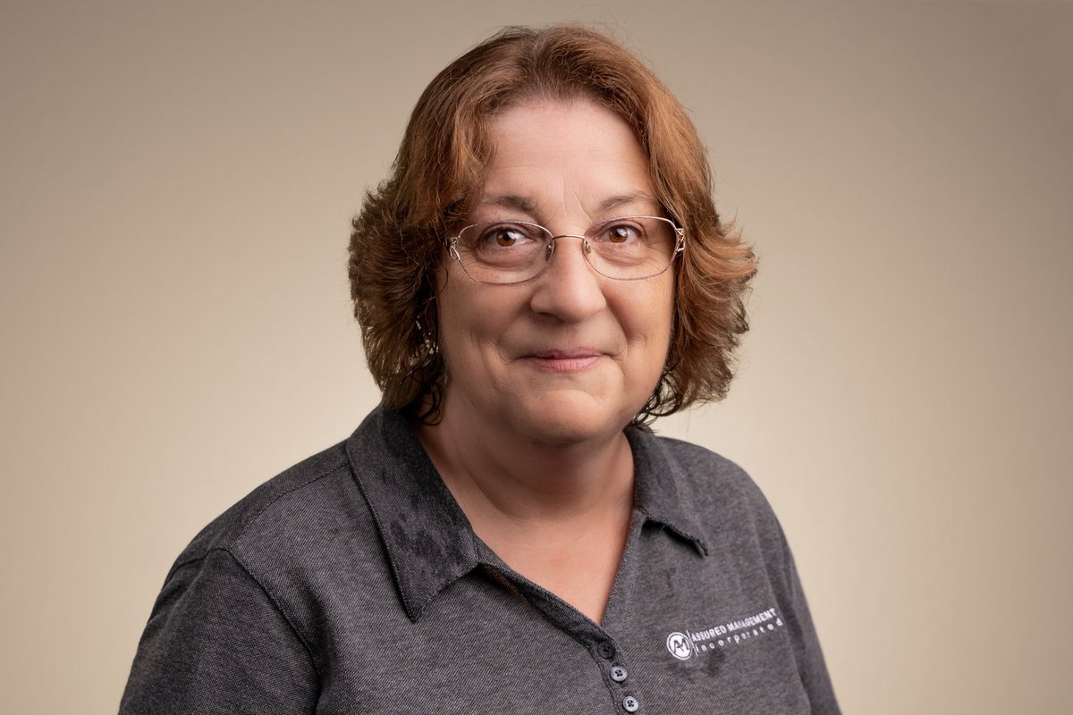 AssuredMgmt's tweet photo. Congratulations to Stacey who celebrates her 1-year work anniversary with Assured Management today! So glad to have you on our team! https://t.co/wQYbTt3gof