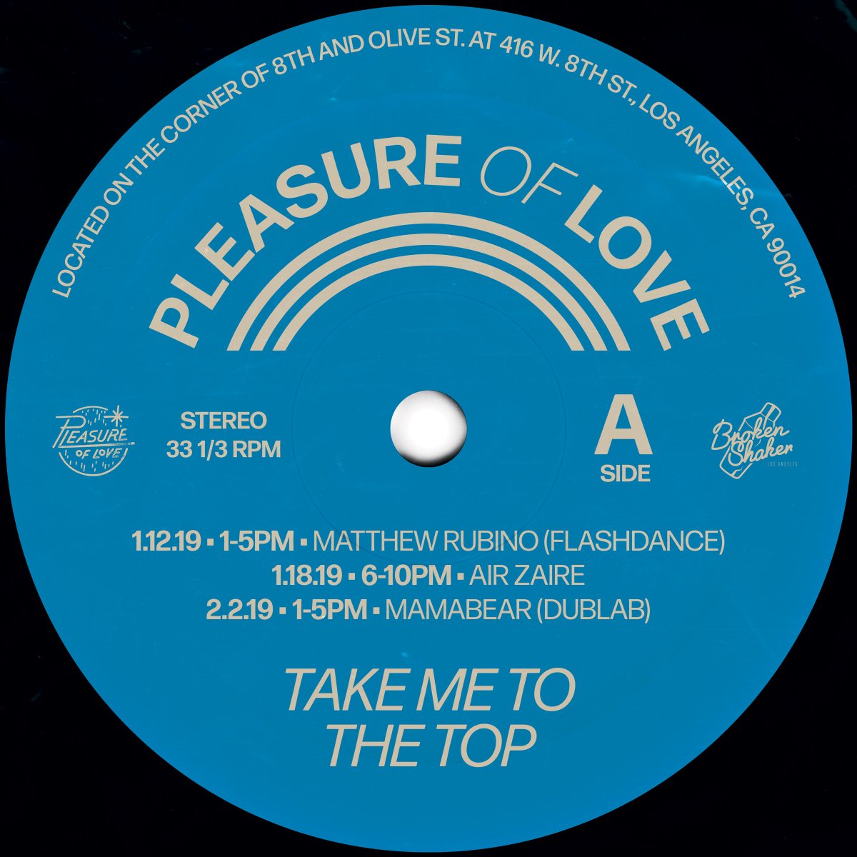 FRIDAY DOUBLE HEADER ALERT 🚨 
After my "Happy Hour" set at Broken Shaker, join us at R Bar in KTown for late night grooves. How will I survive #dryJanuary?!