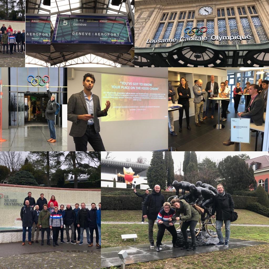 sportslins's tweet photo. Last day in Lausanne Capitale Olympique. Thanks @punzi_a and Geert Hendriks for your interactive presentations on Olympic Games and IAAF case #sportsleadership https://t.co/3cISWe5mns