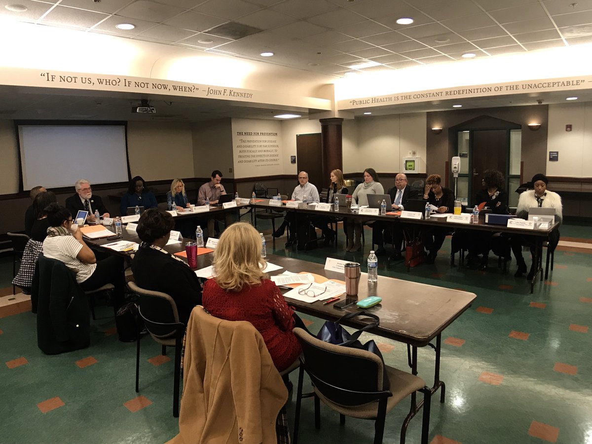 KCMOHealthDept's tweet photo. "If not us, who? If not now, when?" –John F. Kennedy

Today @KCHealthCo discussed strategies for elevating CHIP priorities in 2019, such as violence prevention, education, economic opportunity, &amp; other issues. Check out our dashboard to learn more: https://t.co/zRYFN3NXoc https://t.co/JHslL09z2y