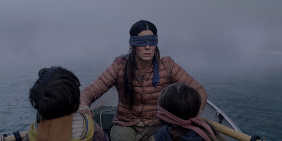 IndieWire's tweet photo. Netflix's #BirdBox and #Travelers both use actual footage from the 2013 Lac-Mégantic rail disaster, which killed 47 people. The streaming giant is now facing criticism for the choice: https://t.co/RAmbHjbhcp https://t.co/NkMXvztQAK