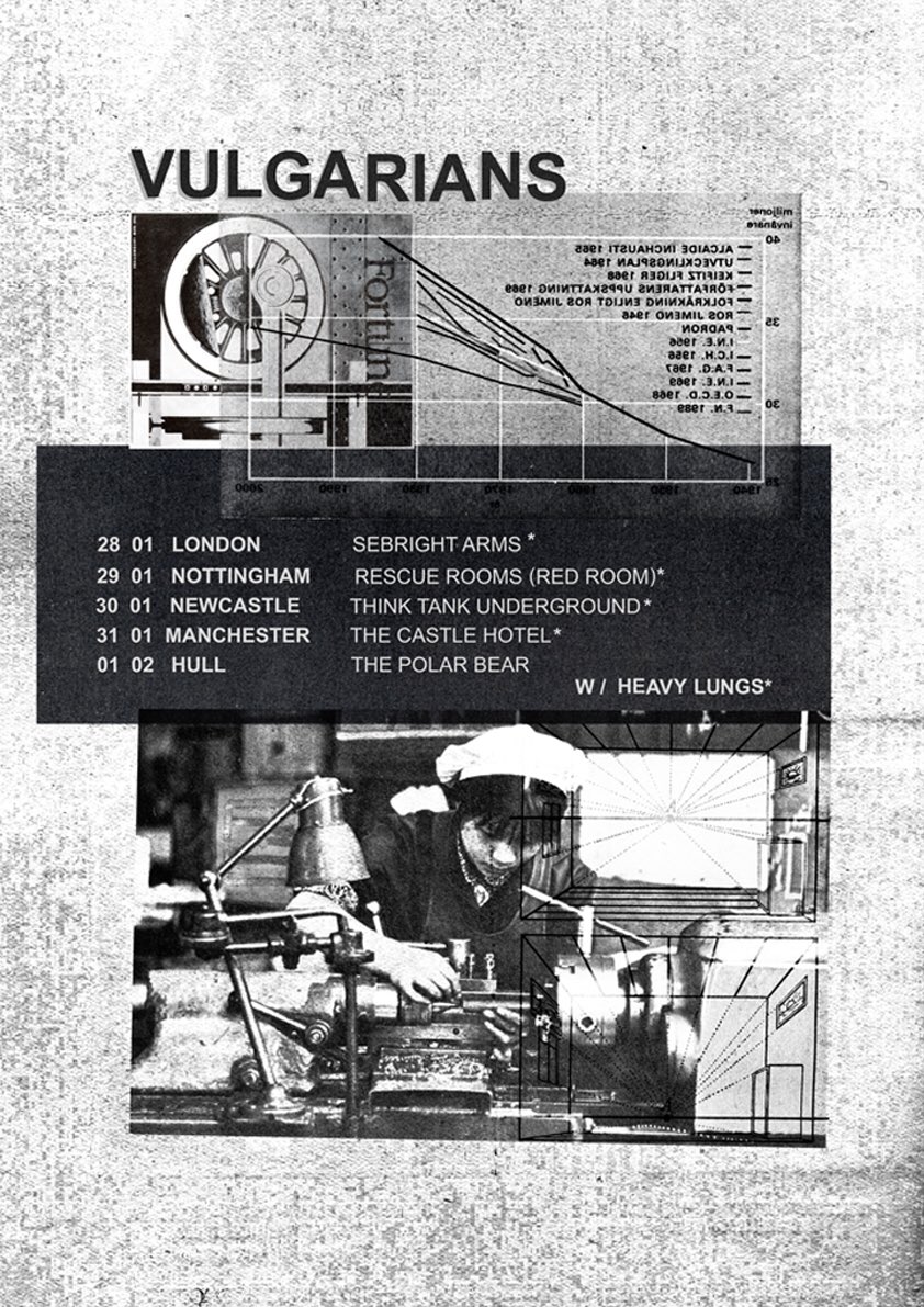 !HULL!

We’re capping off our @IVW_UK dates with @Heavylungsband with the official reopening party of our beloved <a href="/PolarBearHull/">The Polar Bear</a>, hosted by <a href="/vmsliveorg/">VMS Live</a> &amp; <a href="/BLEAKHAUSmag/">BLEAKHAUS.</a>!

Only 100 tix at £5 on public sale, so smash and grab! 

Tix: hullboxoffice.com/event/vulgaria…