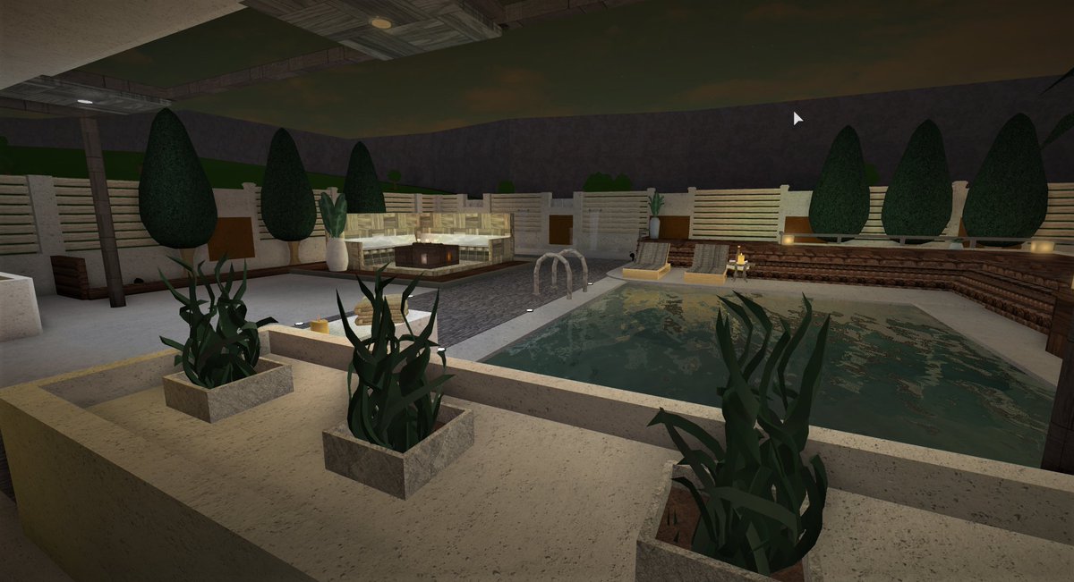 7 On Twitter Additional Photos Modern House 347k Backyard Bloxburg Roblox Welcometobloxburg - roblox houses on bloxburg modern