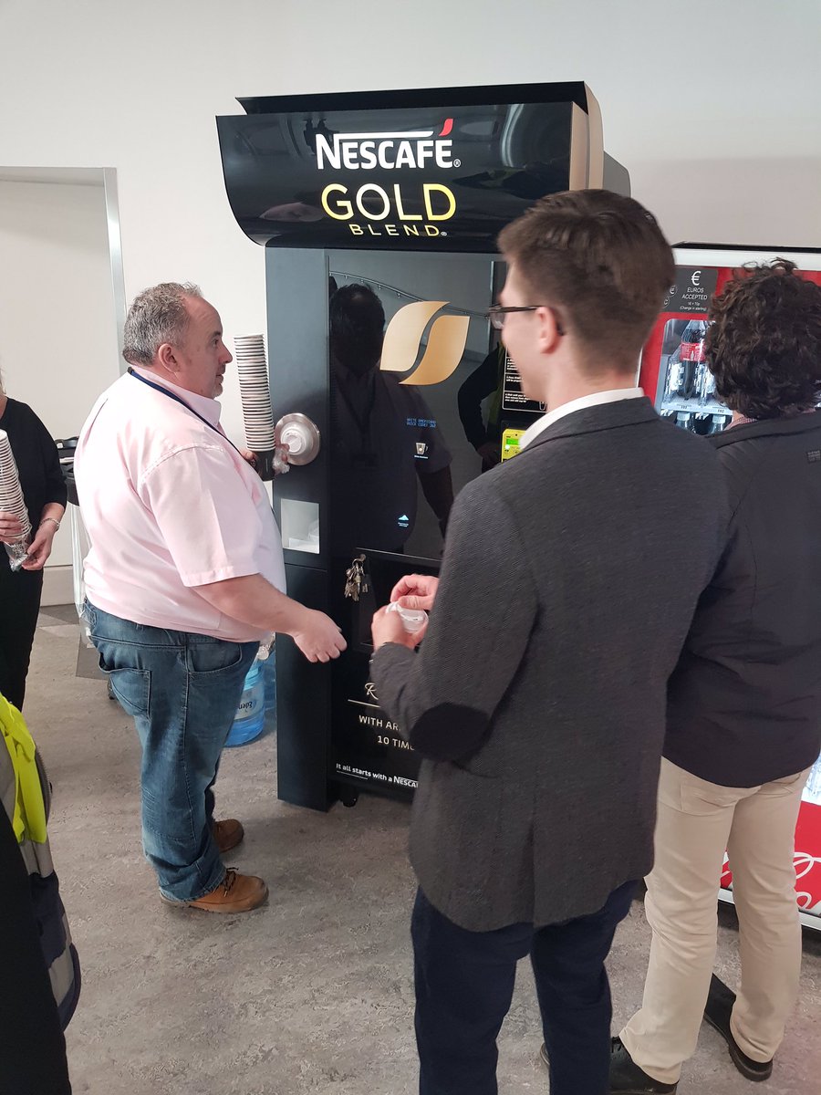 Fantastic Nestle Gold Blend activation day at Gatwick last week with <a href="/NestleProUK/">Nestlé Professional</a>, <a href="/Gatwick_Airport/">London Gatwick LGW</a> and <a href="/NayaxGlobal/">Nayax - Payment</a>. Quality coffee offering for Gatwick Travellers and discounted offering for Gatwick Staff via Nayax RFID technology!!