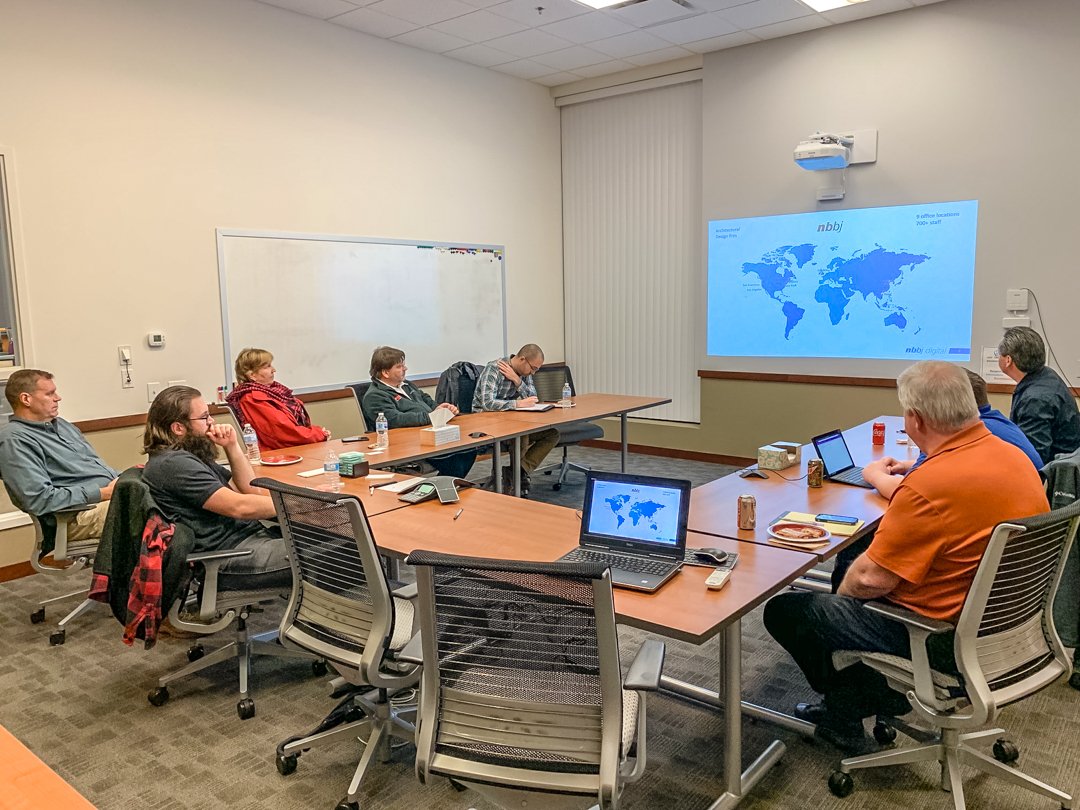 CenOHBUG's tweet photo. #tbt to our meeting last week. Sad you missed it? It's okay, we've got another one coming up on March 12th! 

#BIMSpecialist #BIM #Revit https://t.co/f7HUFfwTGR