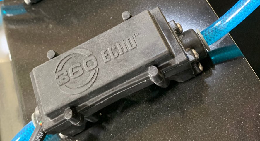 Introducing 360 ECHO. An ultrasonic flow meter that measures flow without turbines or paddle wheels. That means it can stand up to dirty UAN. Great for mapping  liquid applications. It will be a Beta product this spring.