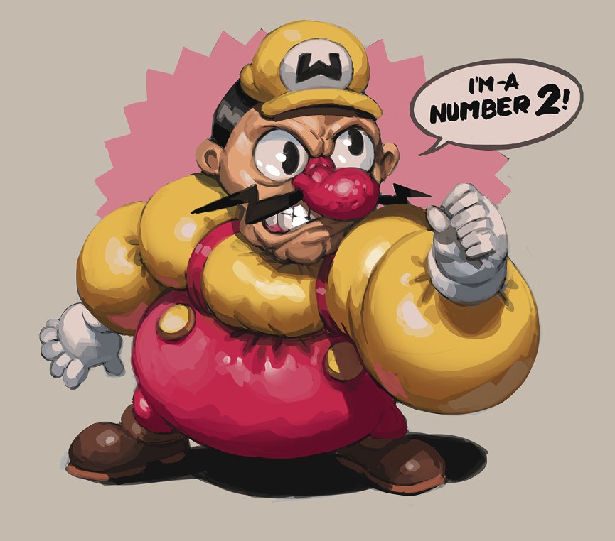 Found something I must have drawn after having played Wario Land 1 for the ...