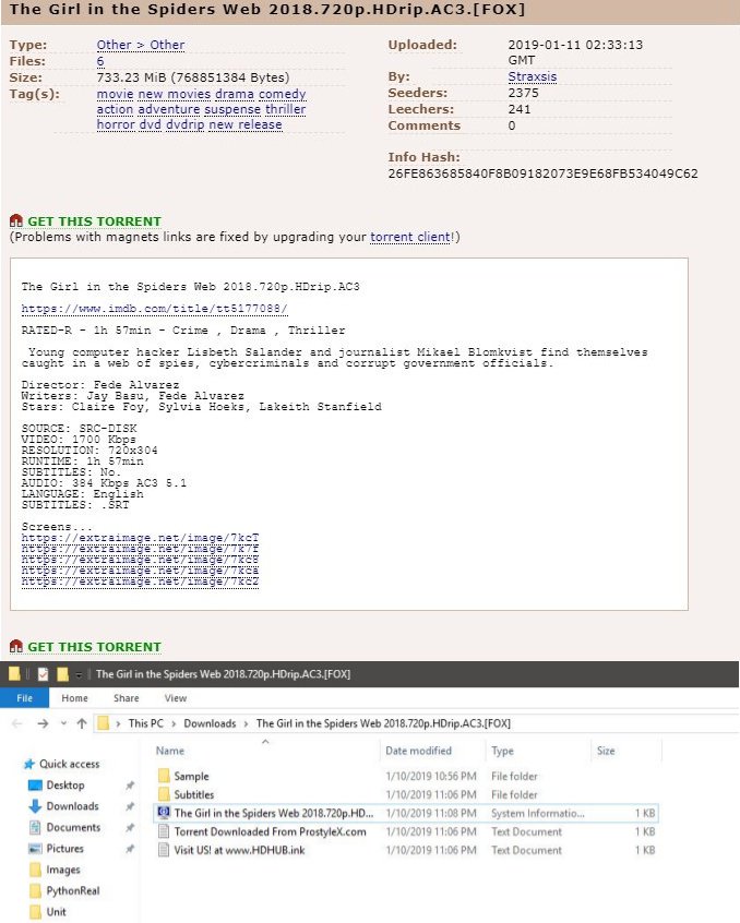 itscyberinject's tweet photo. The Pirate Bay malware can empty your Cryptocurrency wallet https://t.co/HtLv6wWGaX https://t.co/Wg2rNSo3qK