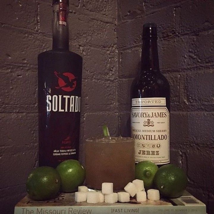 A new year means a new cocktail recipe for you to try!

Introducing, the Montresor's Concoction:

Soltado Tequila 
Amontillado Sherry
Fresh Lime
Farmer Homer's Sweet Sweet Syrup